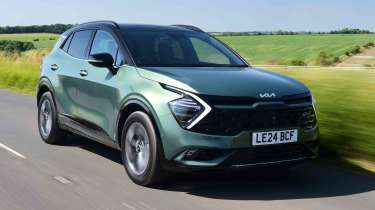 Kia Sportage - front tracking